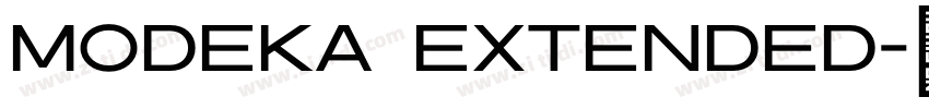 Modeka Extended字体转换